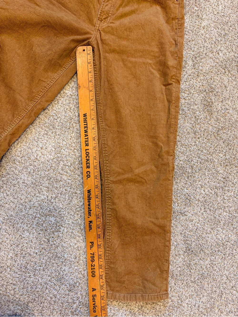 GAP Women’s Vintage Slim Corduroys - Picture 4 of 7